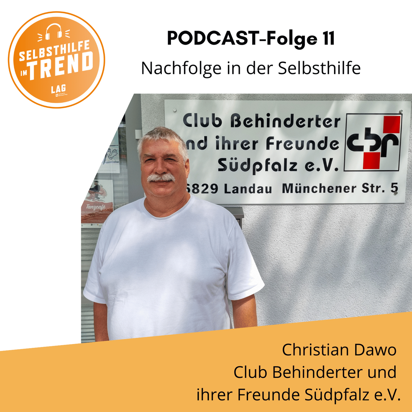 Folgencover mit Christian Dawo